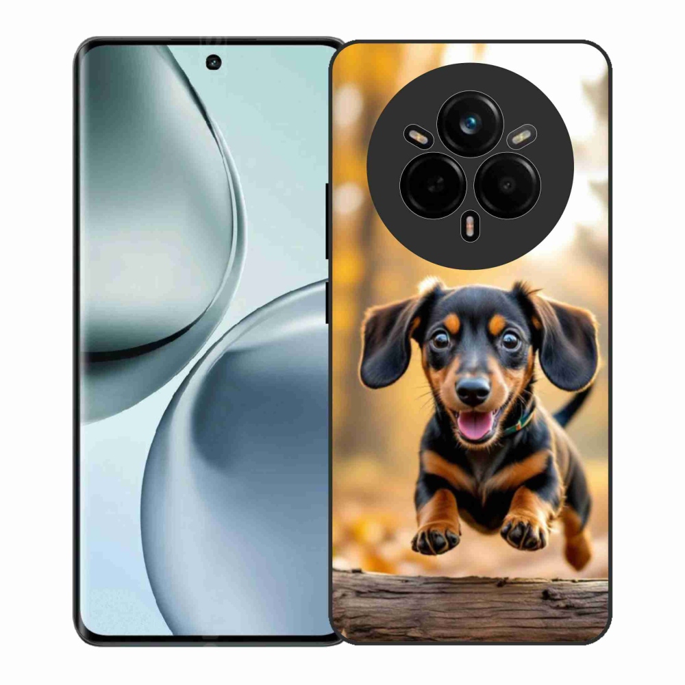 Gélový kryt mmCase na Realme 14 Pro+ 5G - jazvečík 2