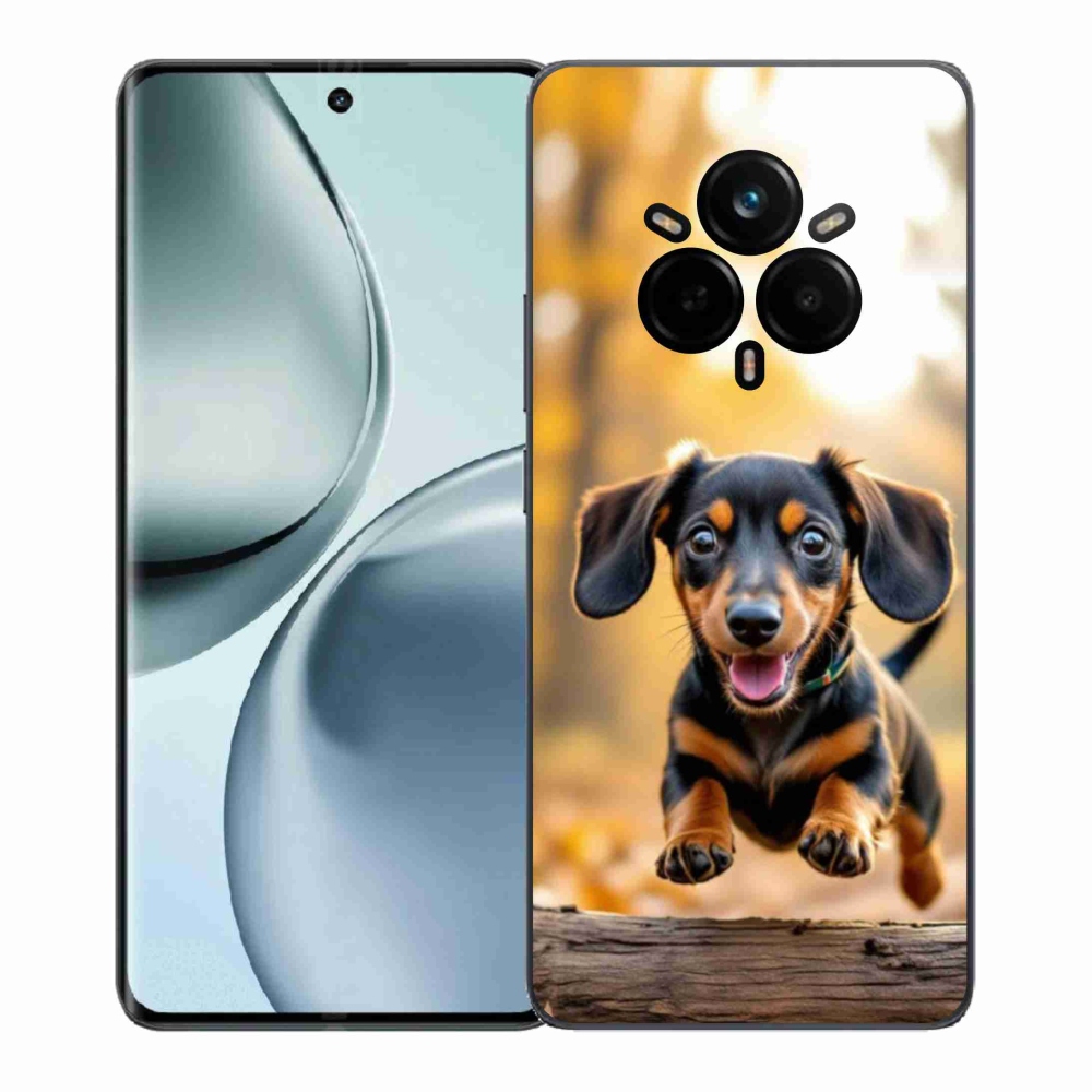 Gélový kryt mmCase na Realme 14 Pro+ 5G - jazvečík 2