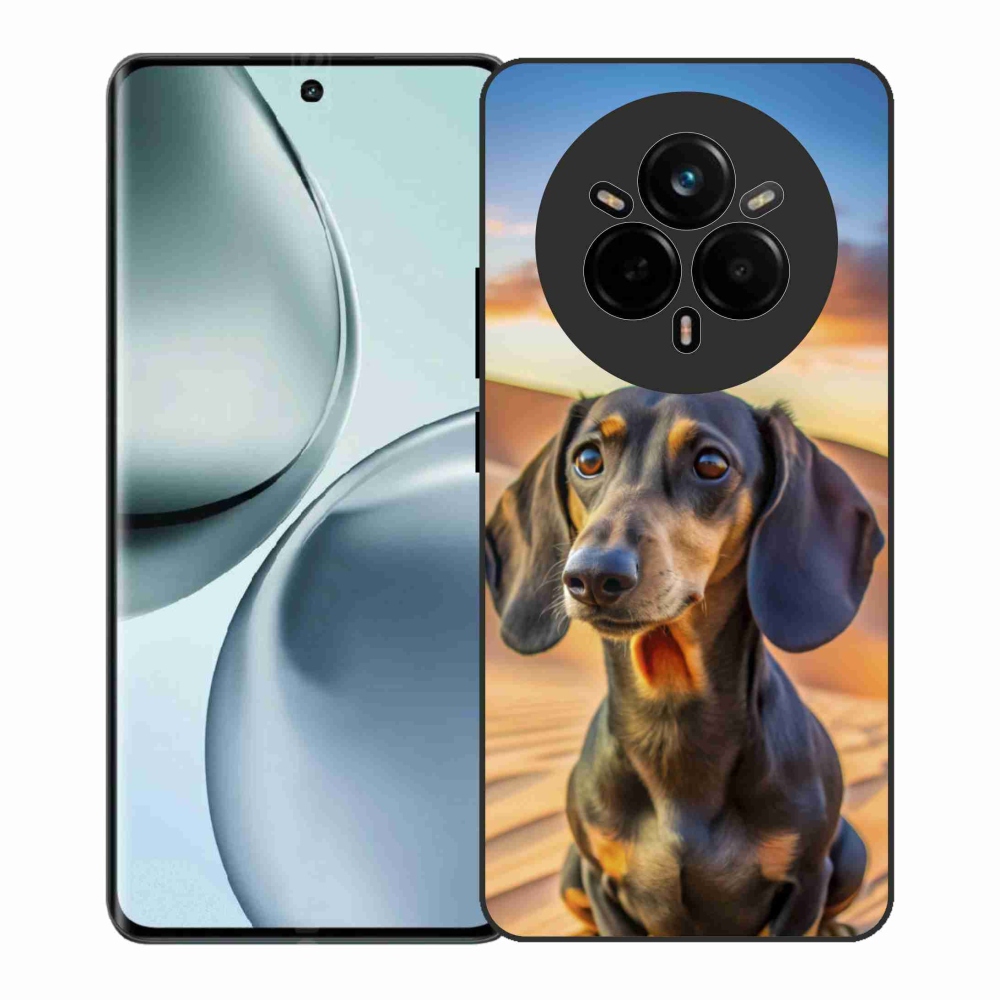 Gélový kryt mmCase na Realme 14 Pro+ 5G - jazvečík 3