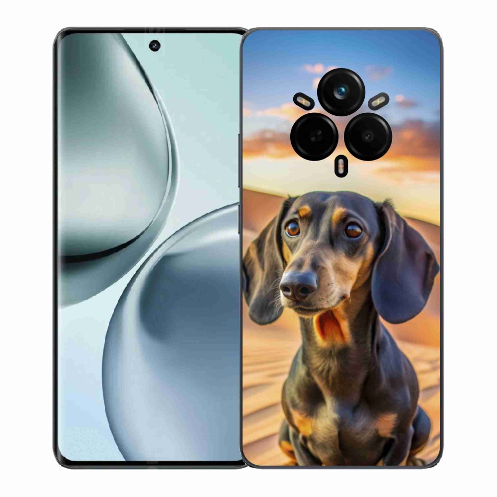 Gélový kryt mmCase na Realme 14 Pro+ 5G - jazvečík 3