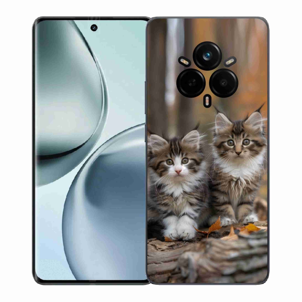 Gélový kryt mmCase na Realme 14 Pro 5G - mačacie duo 3