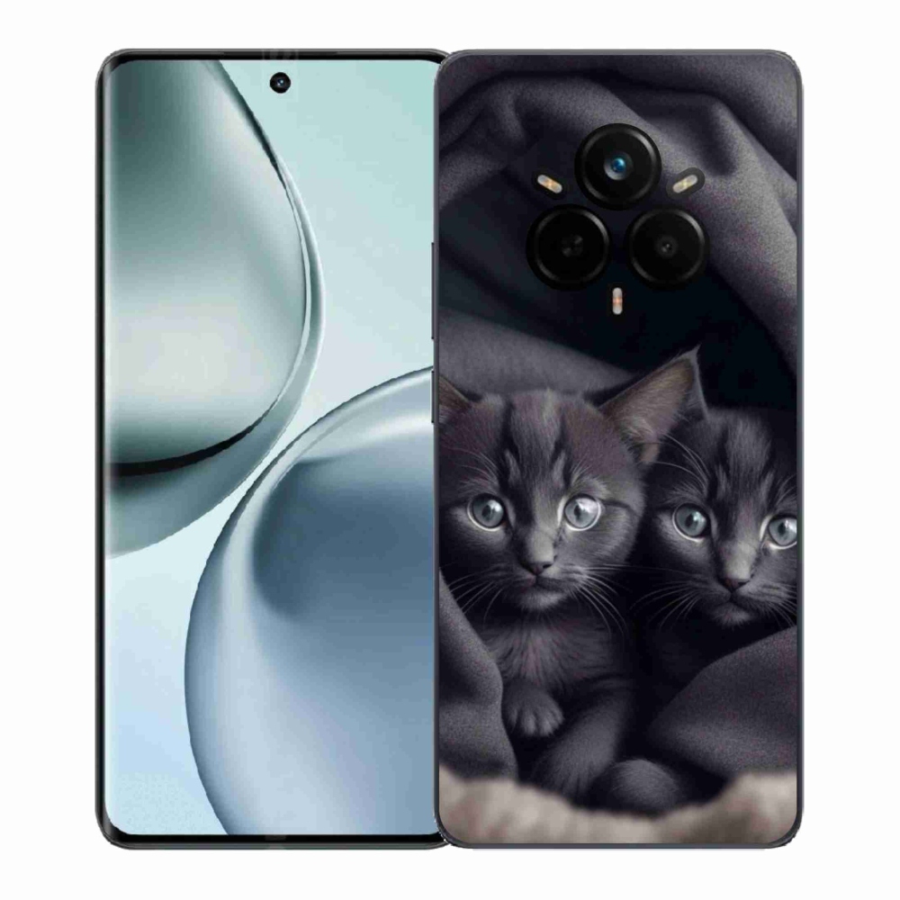Gélový kryt mmCase na Realme 14 Pro+ 5G - mačacie duo