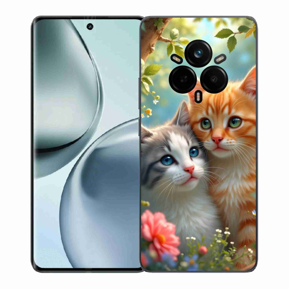 Gélový kryt mmCase na Realme 14 Pro 5G - mačacia láska 2