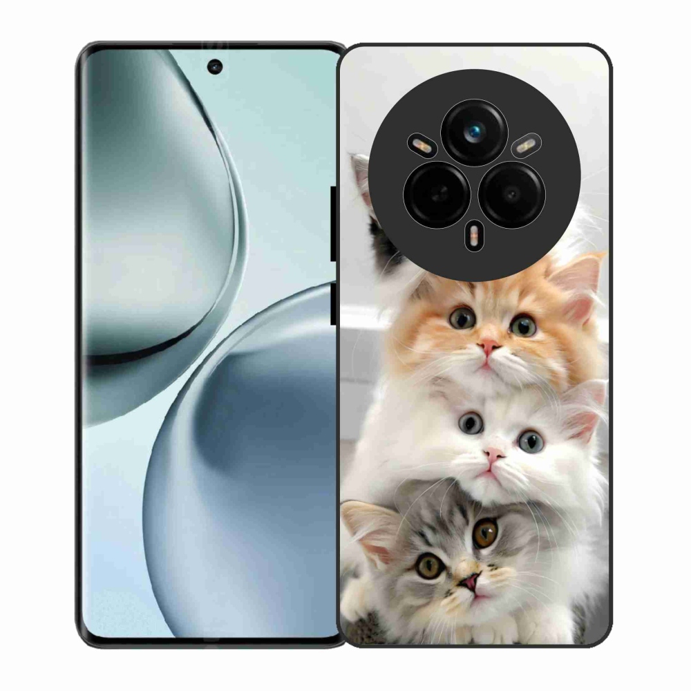 Gélový kryt mmCase na Realme 14 Pro 5G - mačacia partia