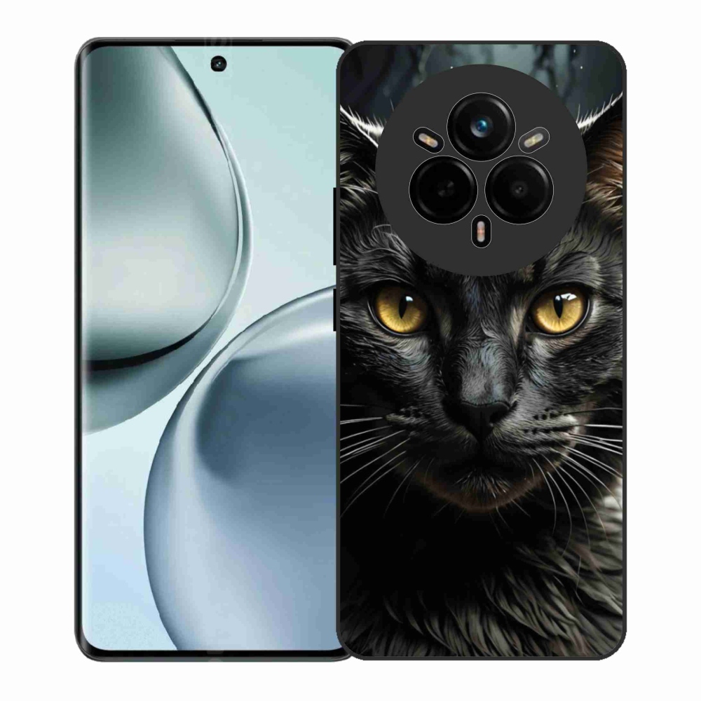 Gélový kryt mmCase na Realme 14 Pro+ 5G - mačacie pohľad 3