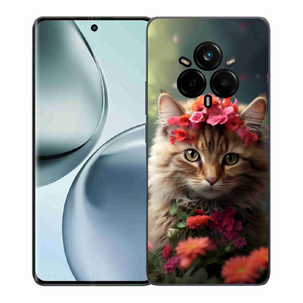Gélový kryt mmCase na Realme 14 Pro+ 5G - mačacia princezná