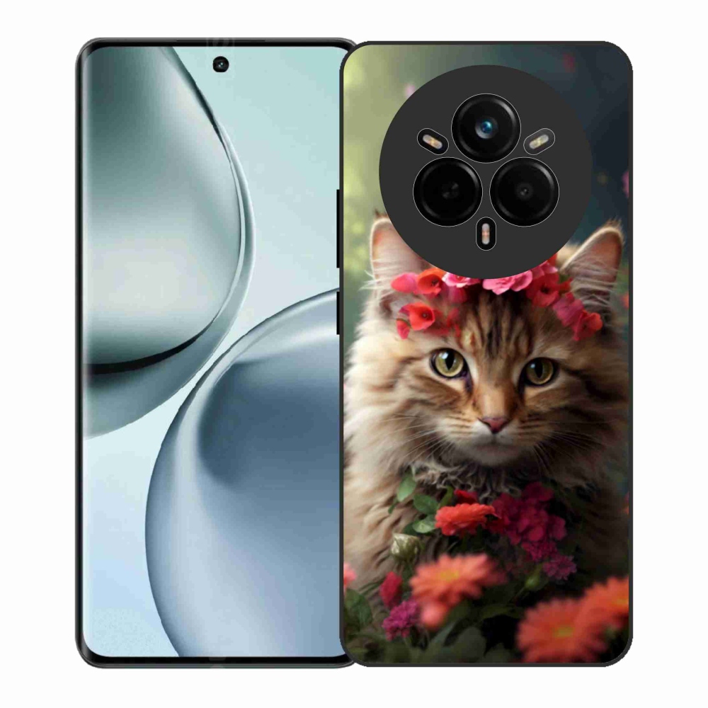 Gélový kryt mmCase na Realme 14 Pro+ 5G - mačacia princezná