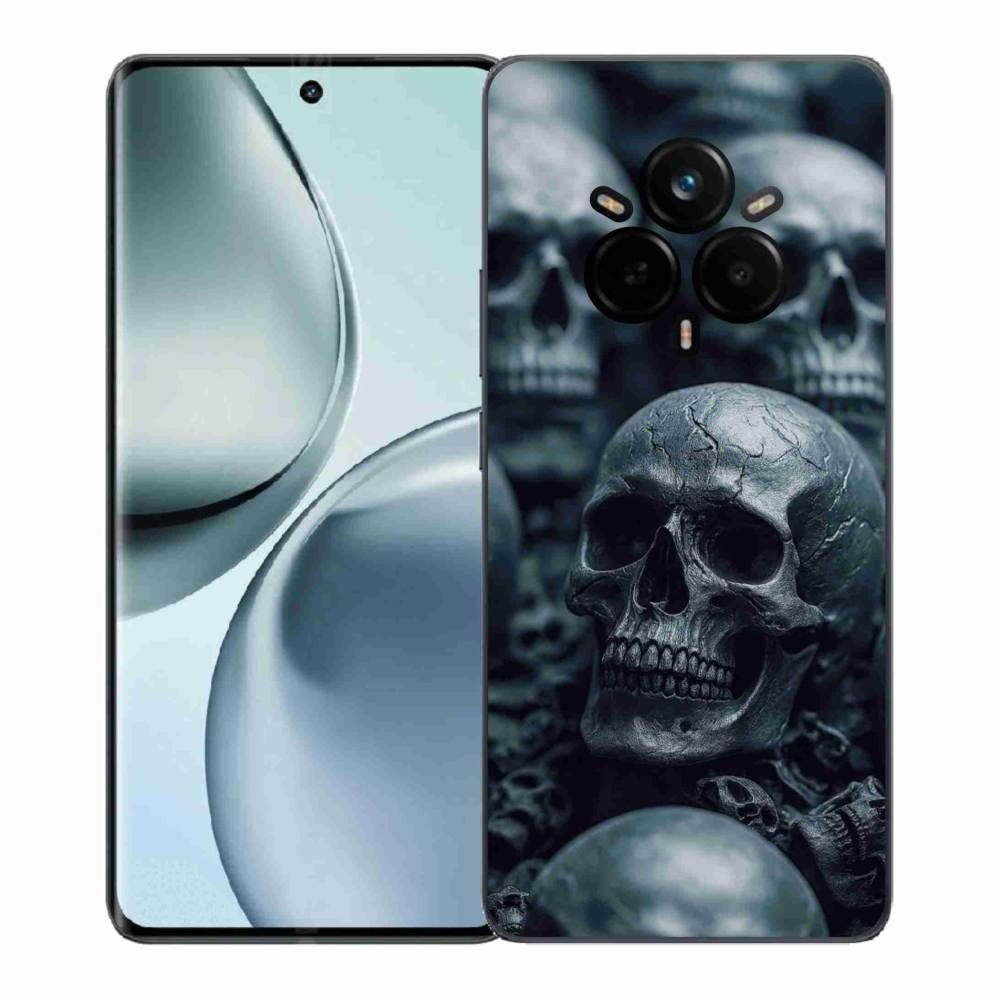 Gélový kryt mmCase na Realme 14 Pro 5G - lebka 2
