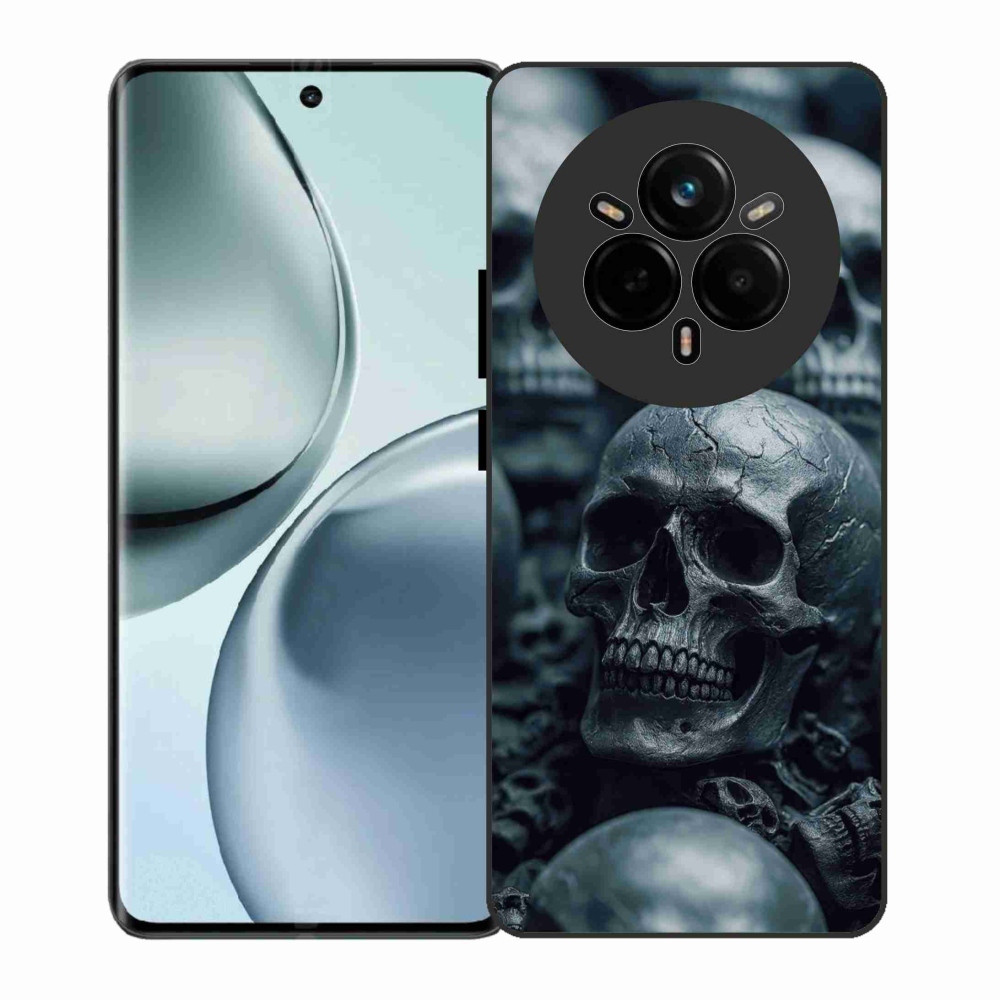 Gélový kryt mmCase na Realme 14 Pro 5G - lebka 2