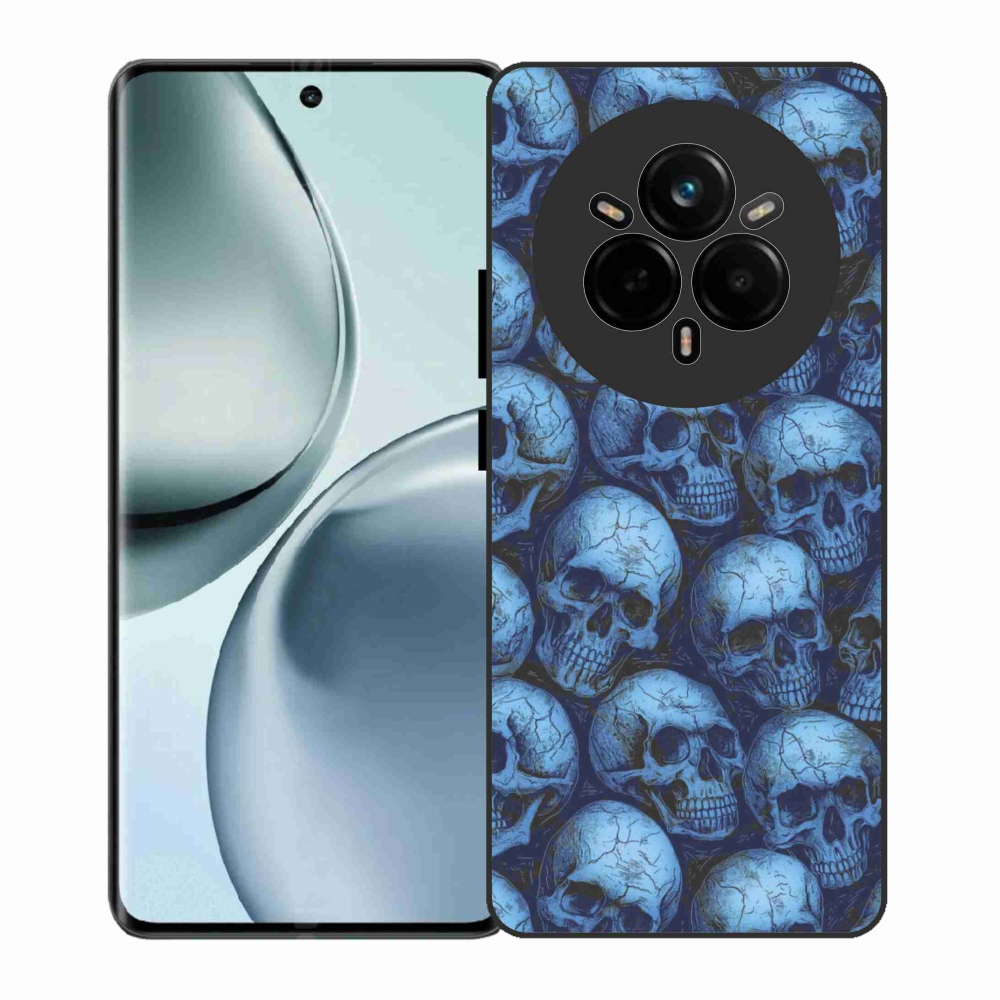 Gélový kryt mmCase na Realme 14 Pro 5G - lebky