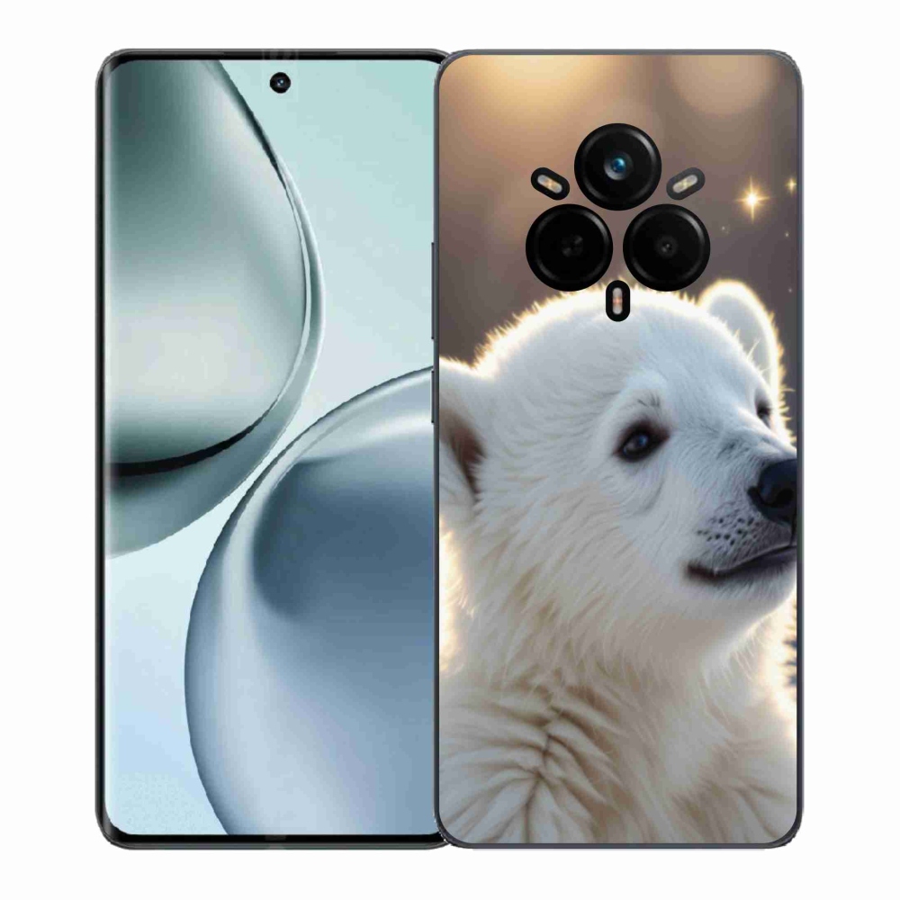 Gélový kryt mmCase na Realme 14 Pro 5G - ľadový medveď
