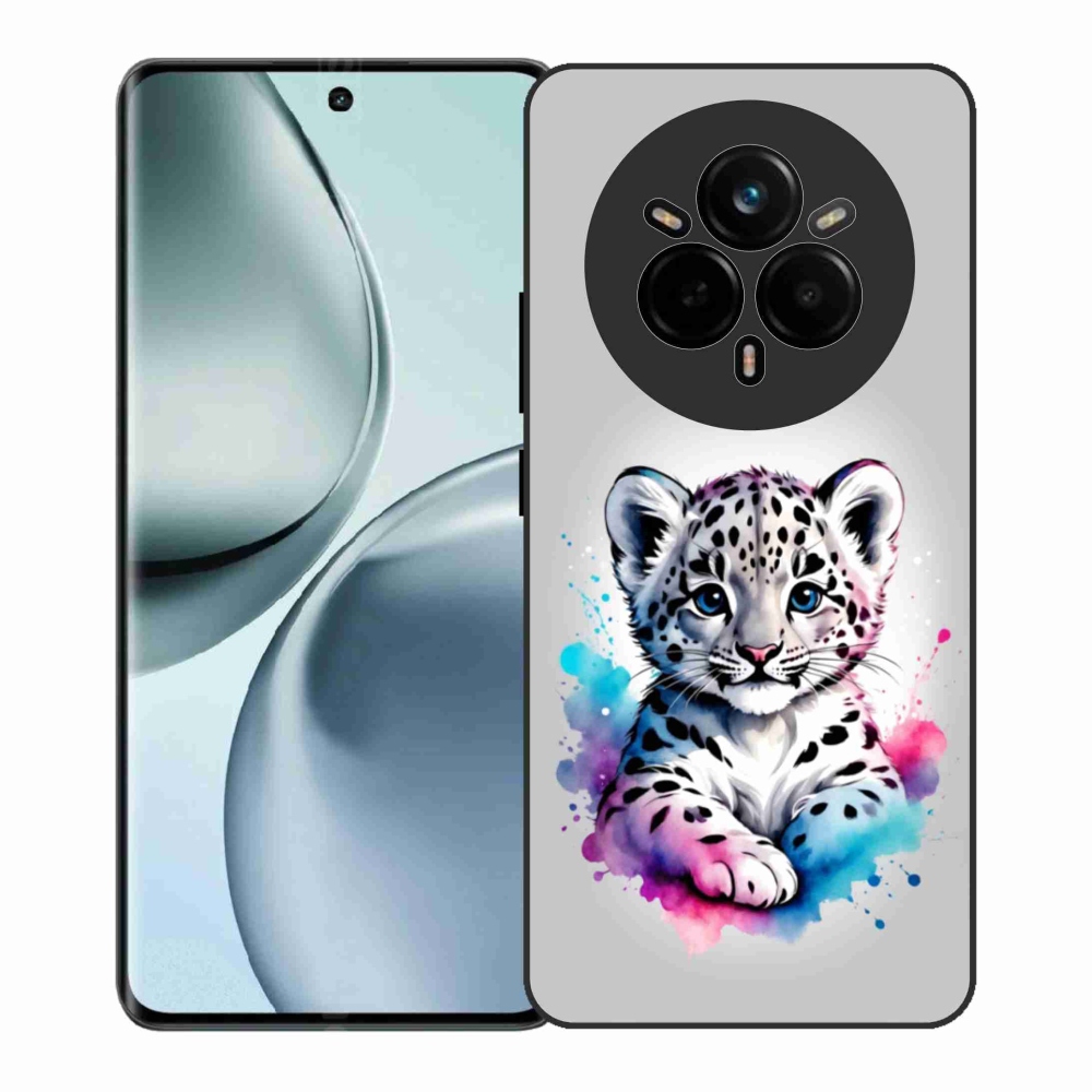 Gélový kryt mmCase na Realme 14 Pro+ 5G - leopardej mláďa