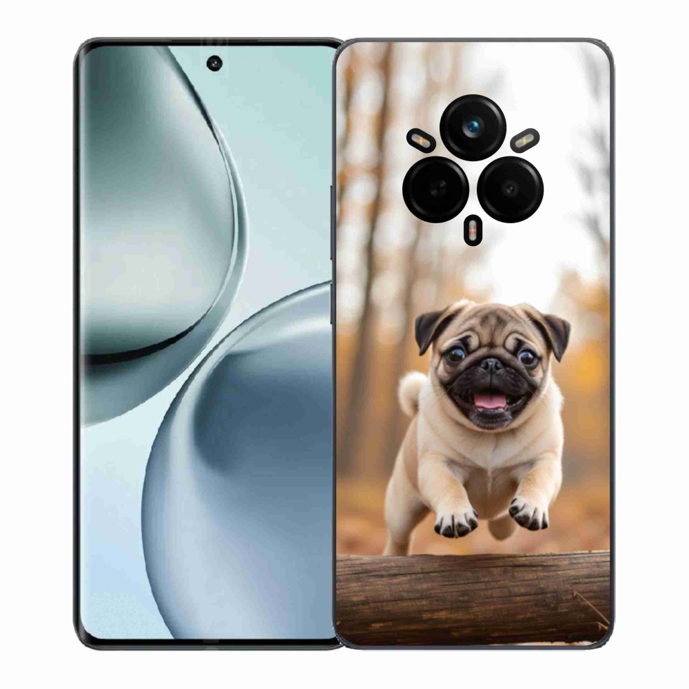 Gélový kryt mmCase na Realme 14 Pro 5G - mops 2