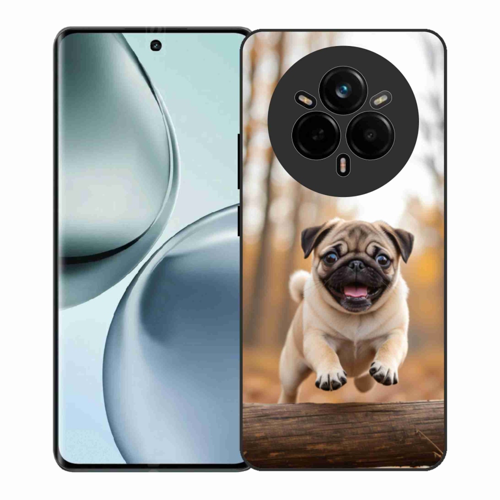 Gélový kryt mmCase na Realme 14 Pro+ 5G - mops 2