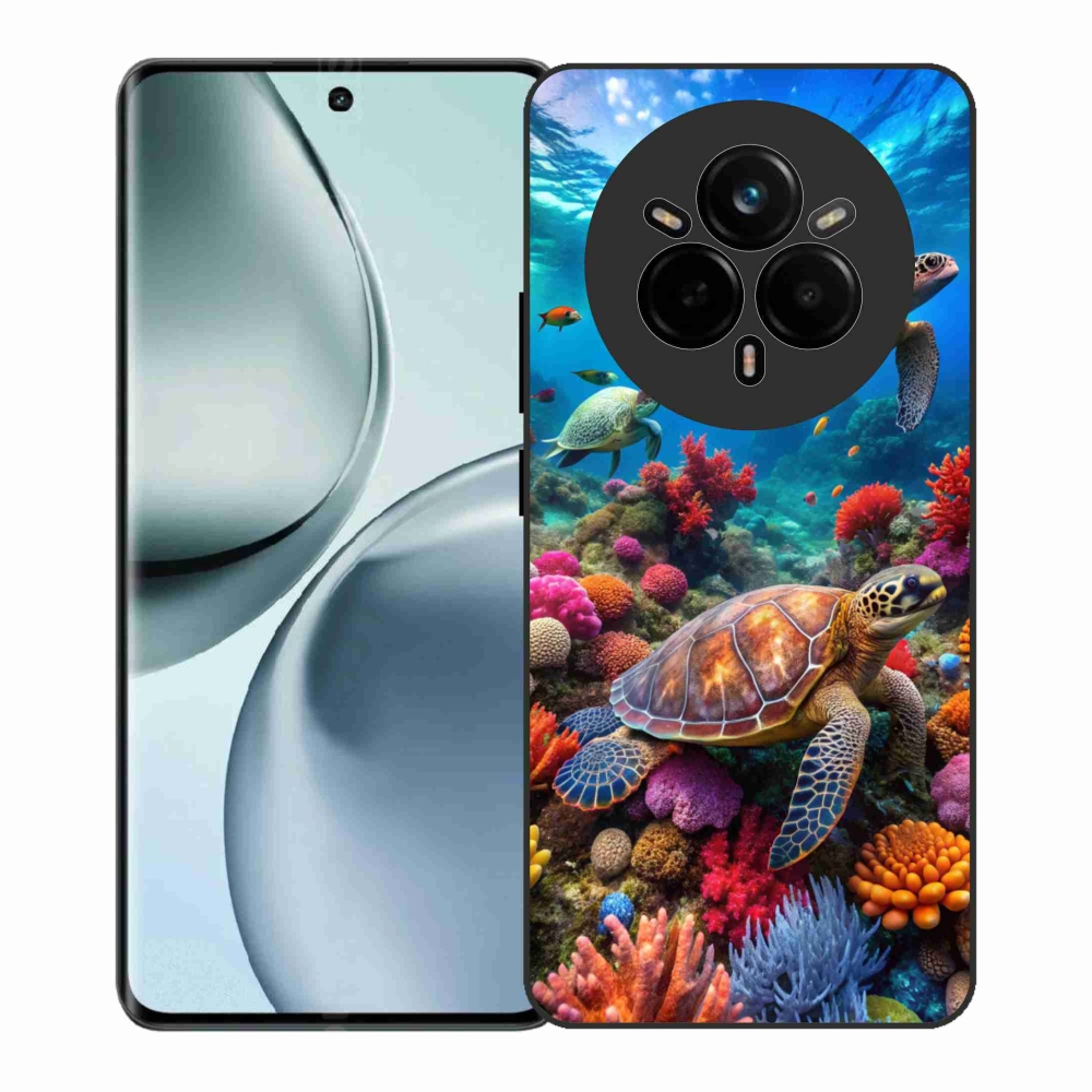 Gélový kryt mmCase na Realme 14 Pro+ 5G - morský svet 2