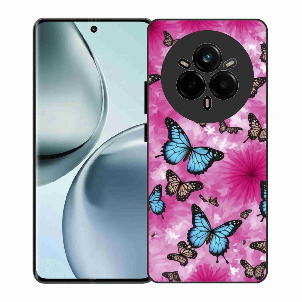 Gélový kryt mmCase na Realme 14 Pro 5G - motýlia záhrada