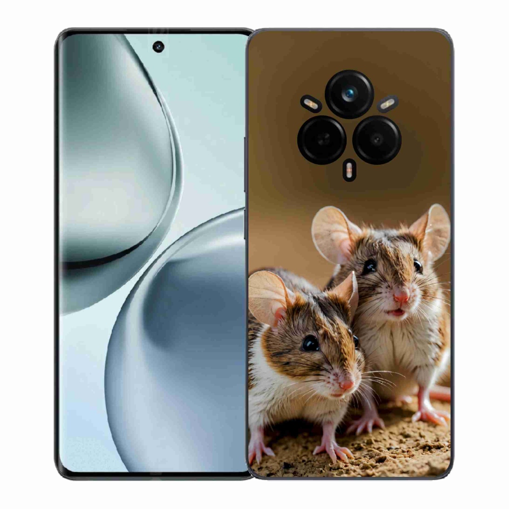 Gélový kryt mmCase na Realme 14 Pro 5G - myší duo
