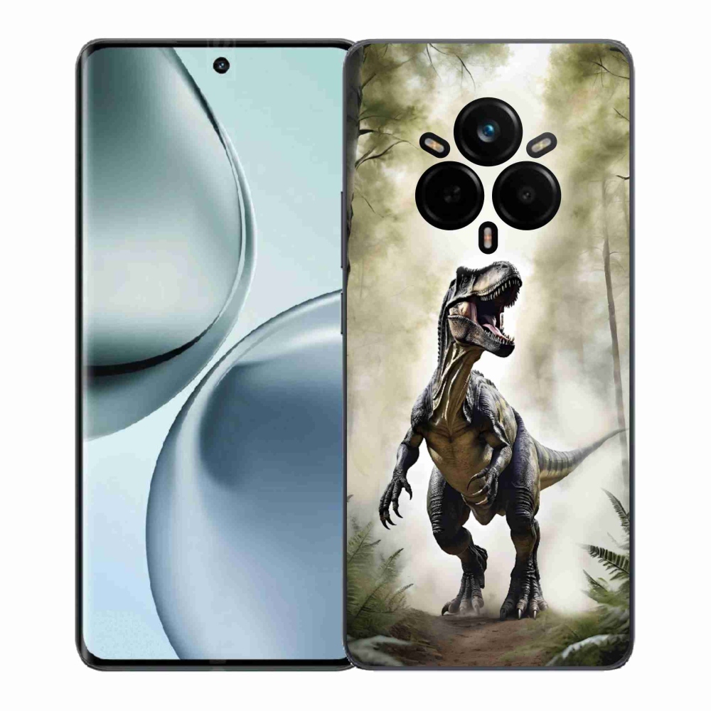 Gélový kryt mmCase na Realme 14 Pro 5G - naštvaný T-Rex