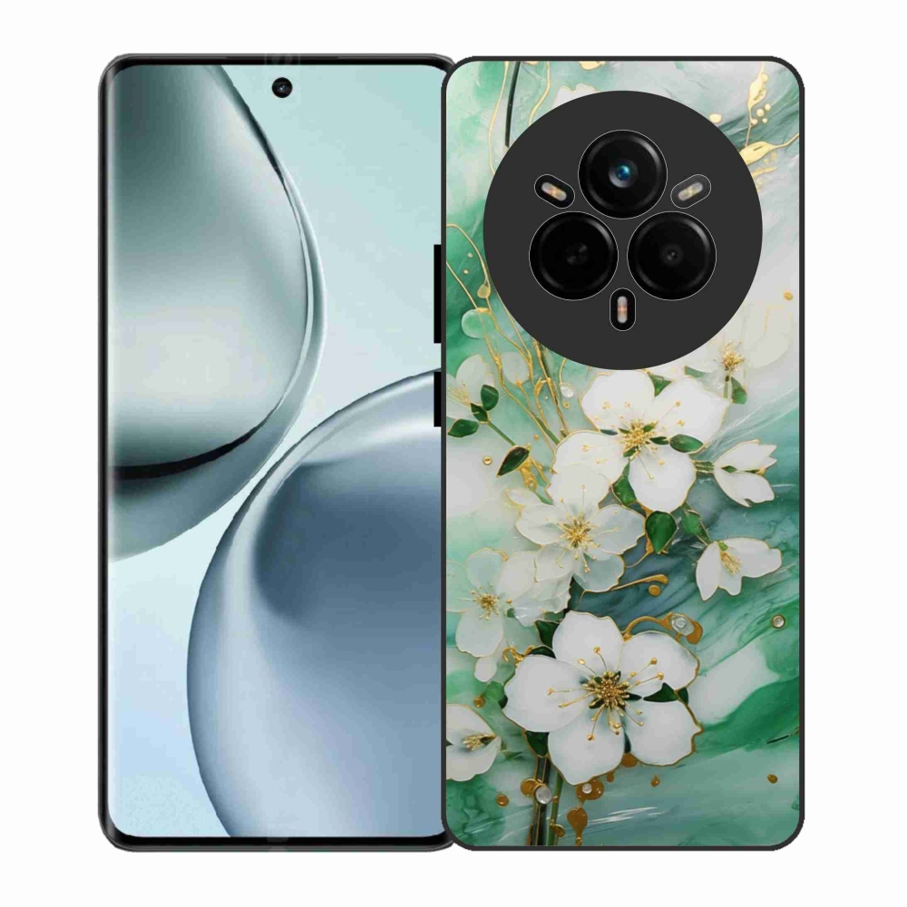 Gélový kryt mmCase na Realme 14 Pro 5G - nežné kvety