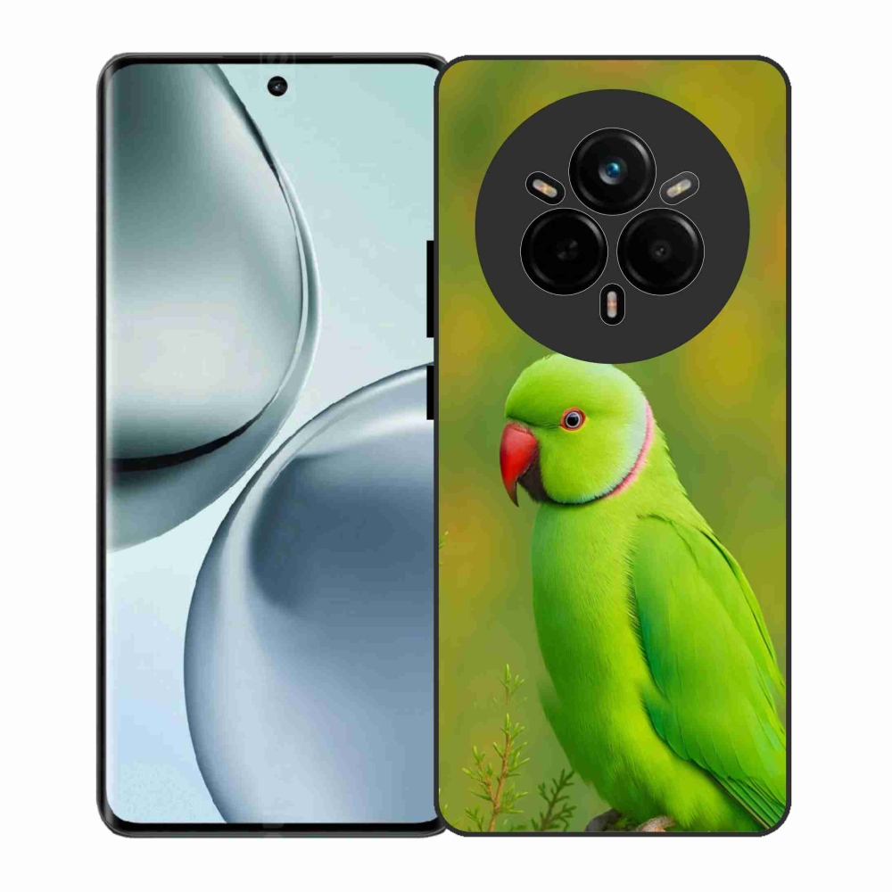 Gélový kryt mmCase na Realme 14 Pro 5G - papagáj Alexandr 2