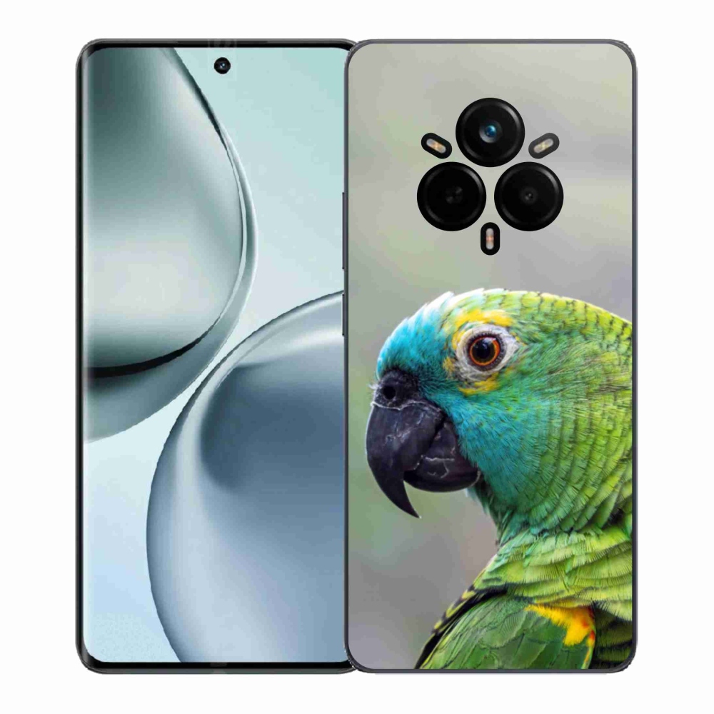 Gélový kryt mmCase na Realme 14 Pro+ 5G - papagáj amazoňan