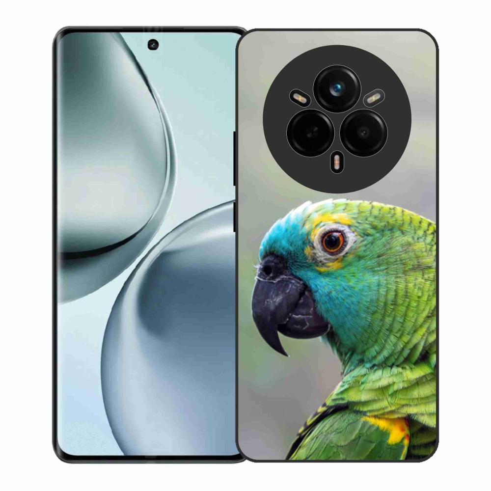Gélový kryt mmCase na Realme 14 Pro+ 5G - papagáj amazoňan
