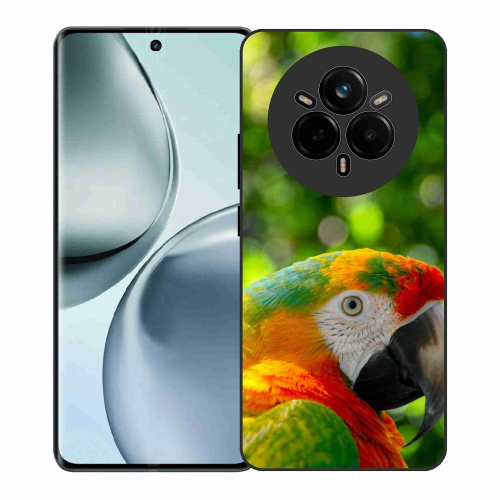 Gélový kryt mmCase na Realme 14 Pro+ 5G - papagáj ara 3
