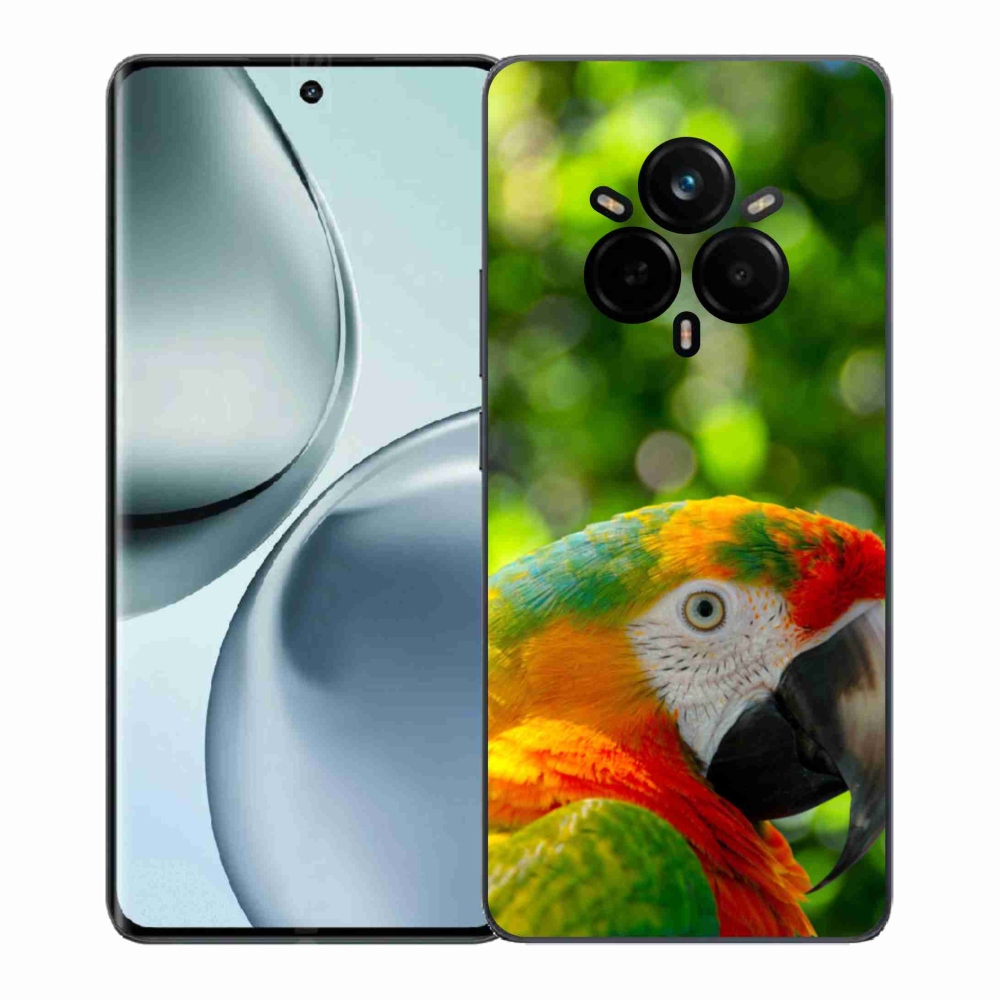 Gélový kryt mmCase na Realme 14 Pro 5G - papagáj ara 3