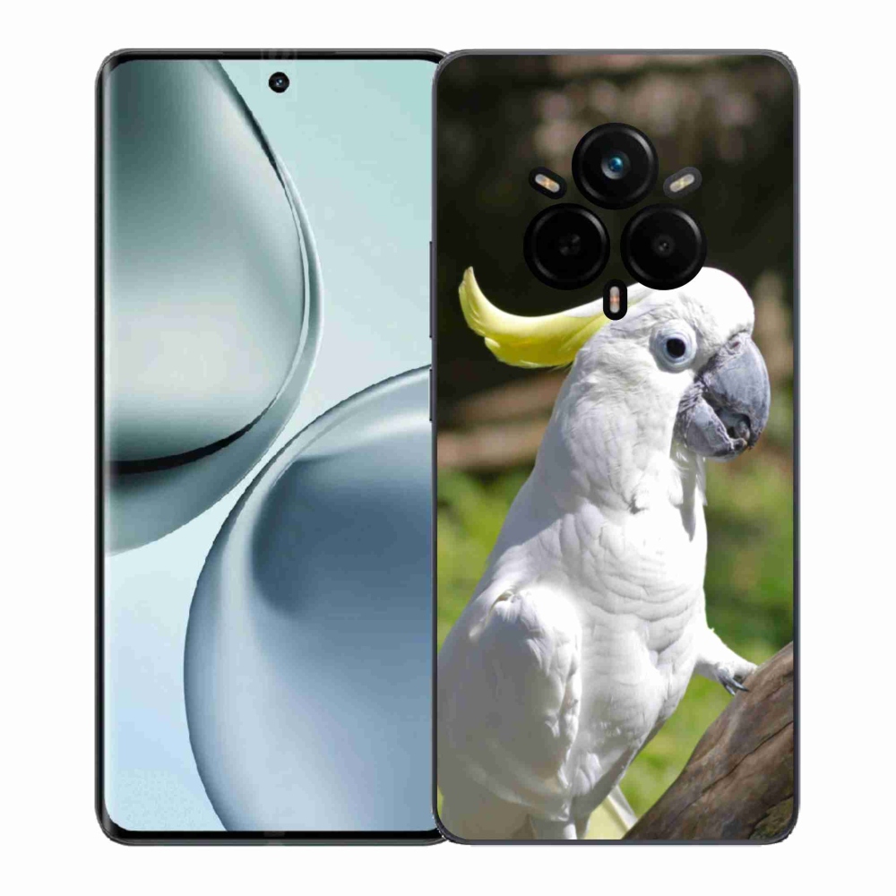 Gélový kryt mmCase na Realme 14 Pro 5G - papagáj kakadu 2