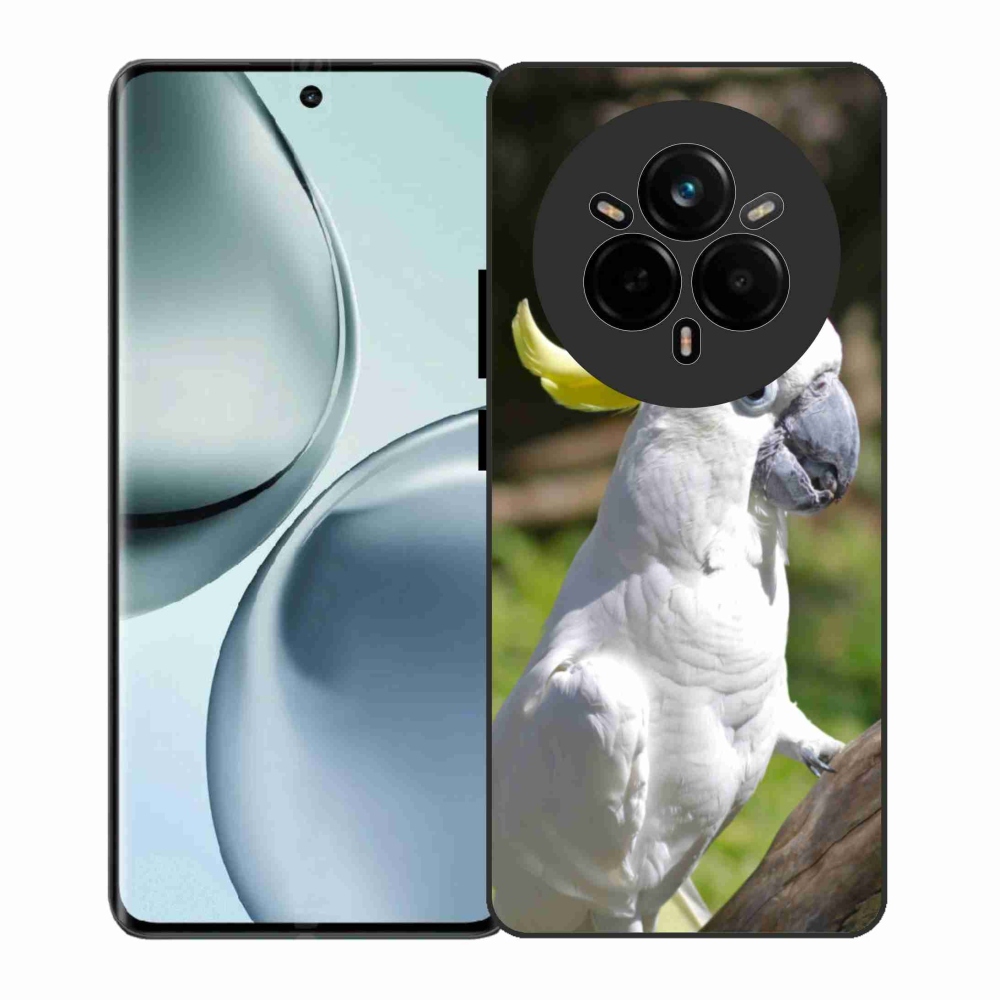 Gélový kryt mmCase na Realme 14 Pro 5G - papagáj kakadu 2