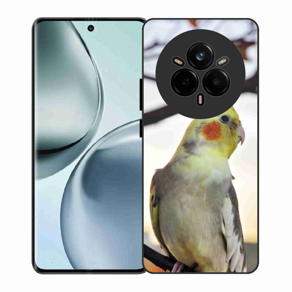 Gélový kryt mmCase na Realme 14 Pro 5G - papagáj korela