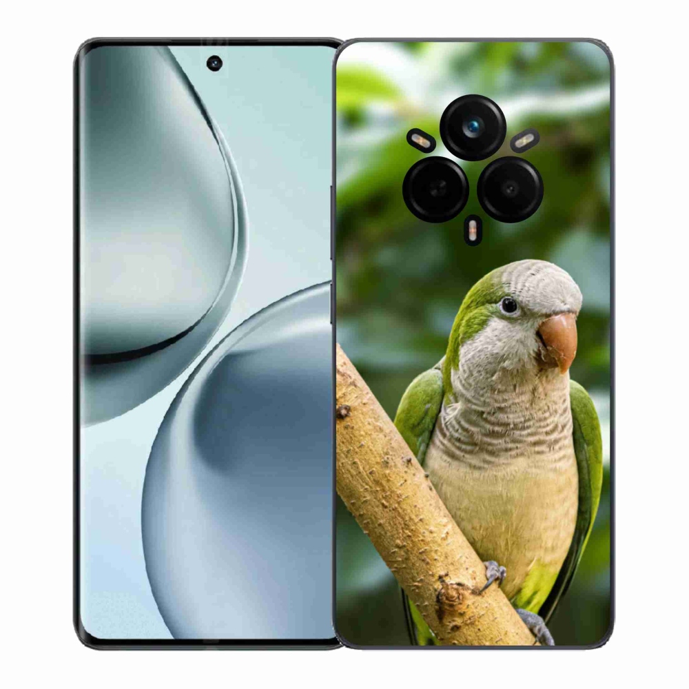 Gélový kryt mmCase na Realme 14 Pro 5G - papagáj mníšok