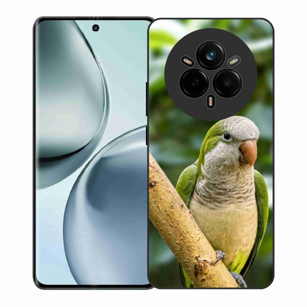 Gélový kryt mmCase na Realme 14 Pro+ 5G - papagáj mníšok