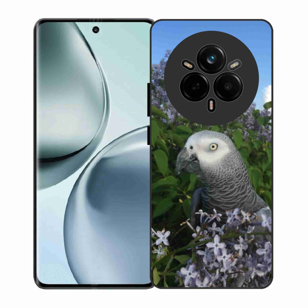 Gélový kryt mmCase na Realme 14 Pro 5G - papagáj žako