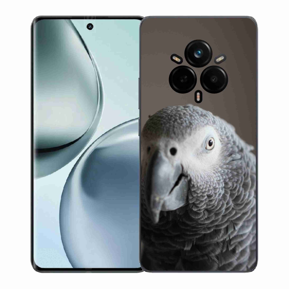 Gélový kryt mmCase na Realme 14 Pro 5G - papagáj žako 2