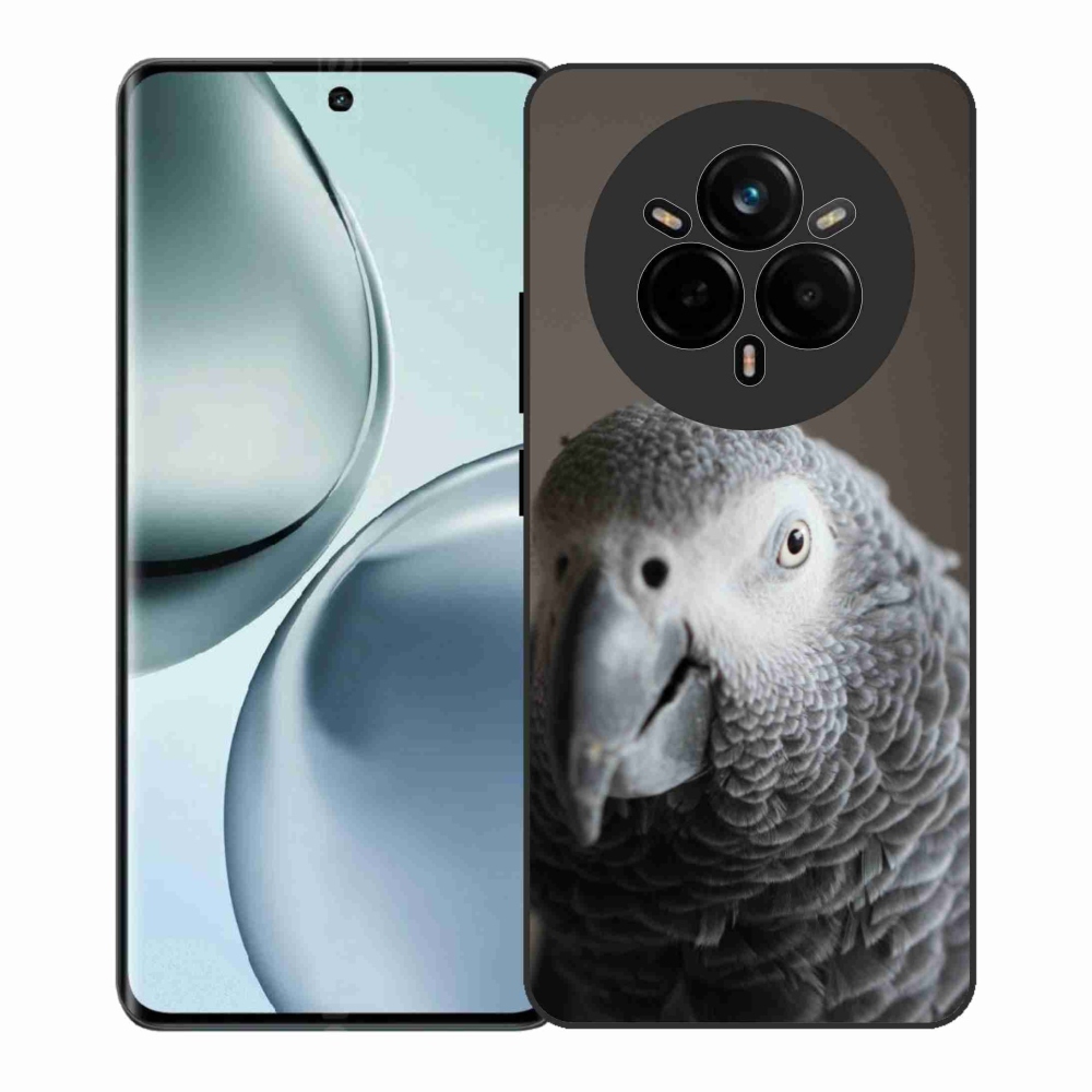 Gélový kryt mmCase na Realme 14 Pro+ 5G - papagáj žako 2