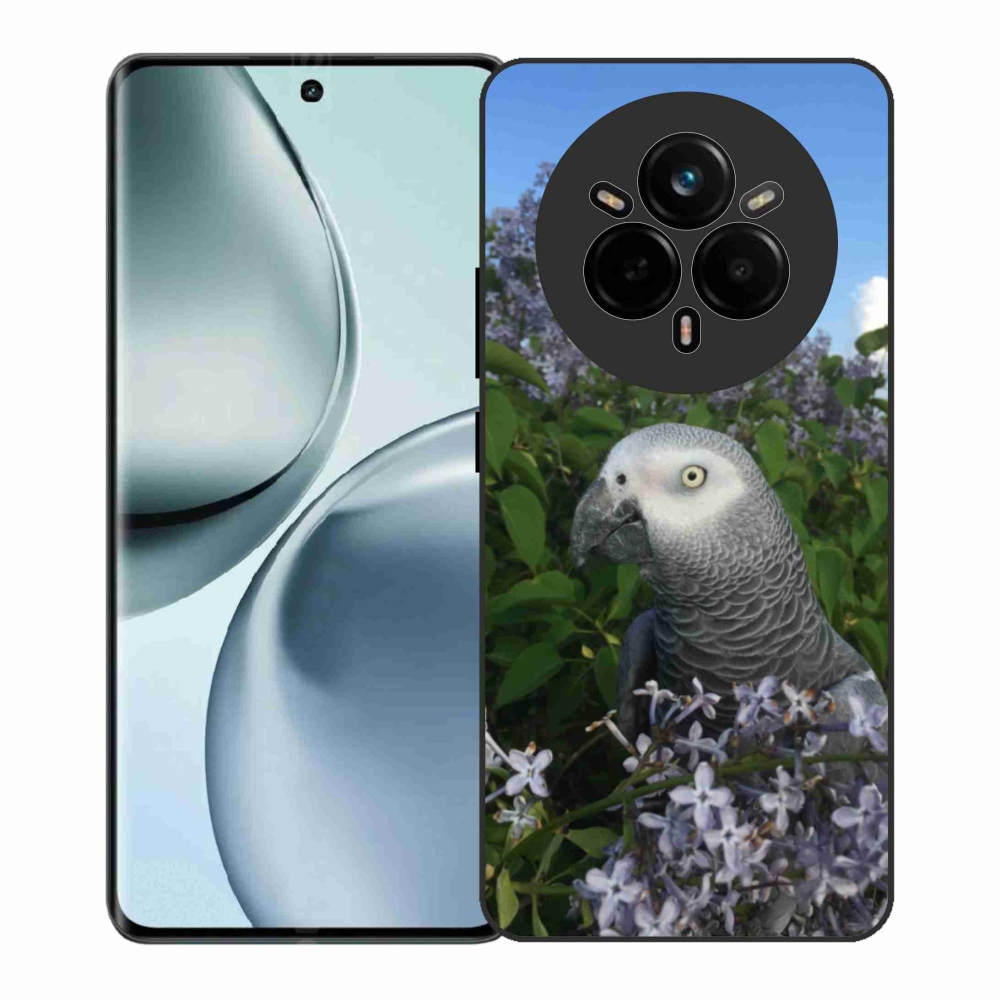 Gélový kryt mmCase na Realme 14 Pro+ 5G - papagáj žako