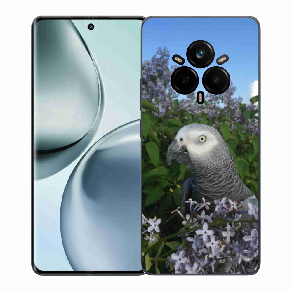 Gélový kryt mmCase na Realme 14 Pro+ 5G - papagáj žako