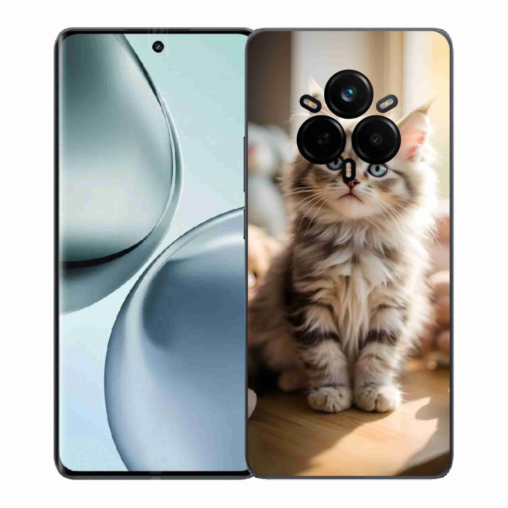 Gélový kryt mmCase na Realme 14 Pro 5G - roztomilé mačiatko 10