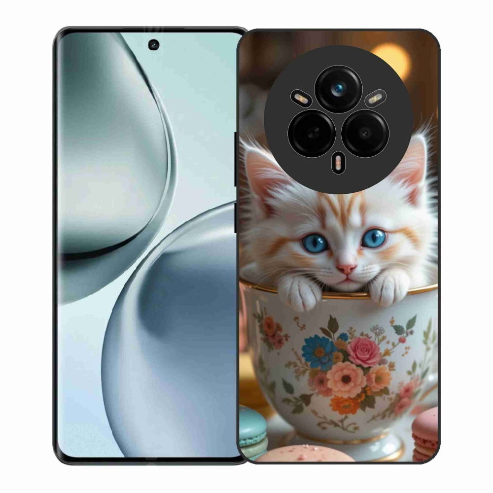 Gélový kryt mmCase na Realme 14 Pro+ 5G - roztomilé mačiatko 6
