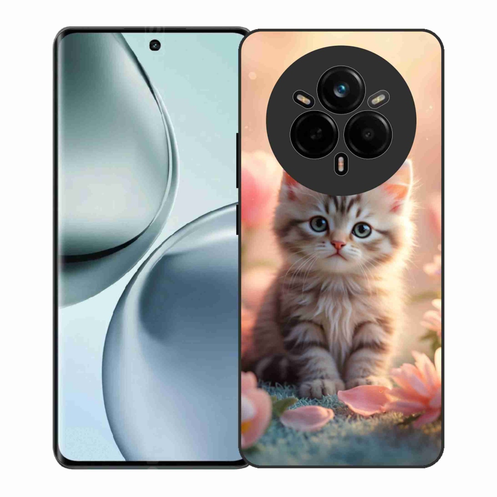 Gélový kryt mmCase na Realme 14 Pro+ 5G - roztomilé mačiatko 8