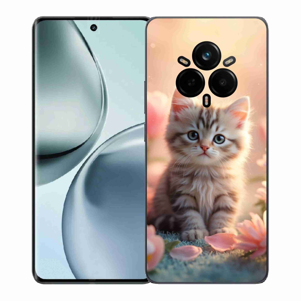 Gélový kryt mmCase na Realme 14 Pro+ 5G - roztomilé mačiatko 8
