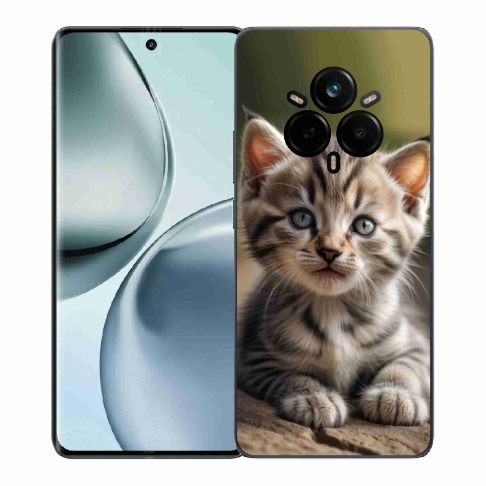 Gélový kryt mmCase na Realme 14 Pro 5G - roztomilé mačiatko 9