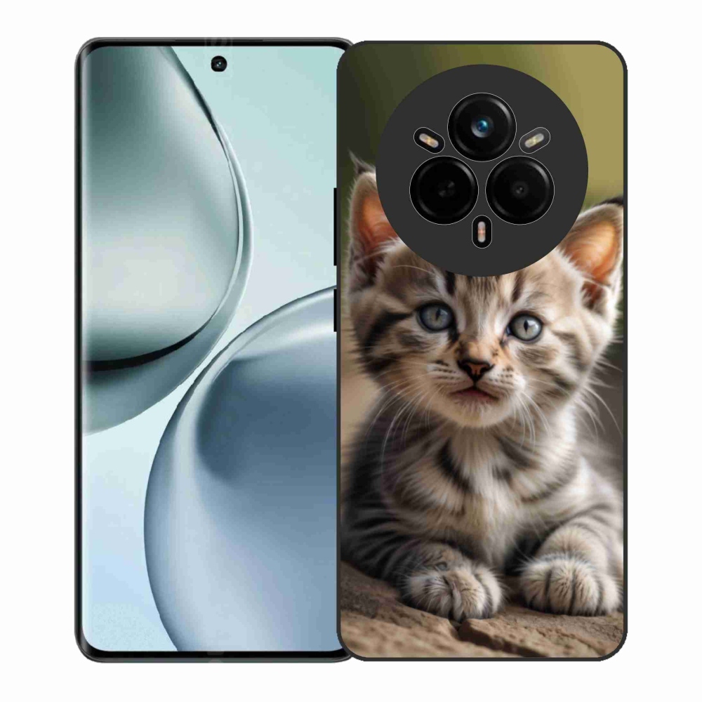 Gélový kryt mmCase na Realme 14 Pro+ 5G - roztomilé mačiatko 9