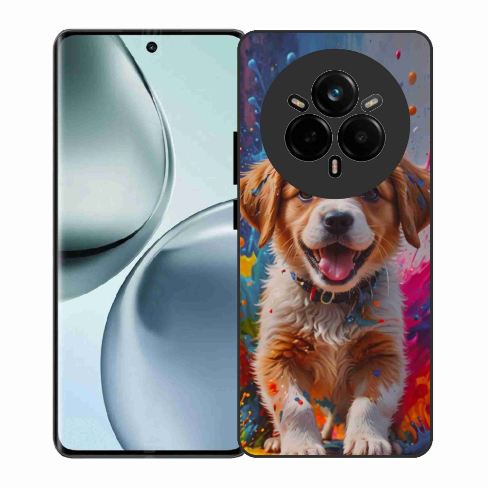 Gélový kryt mmCase na Realme 14 Pro 5G - roztomilé šteňa 3