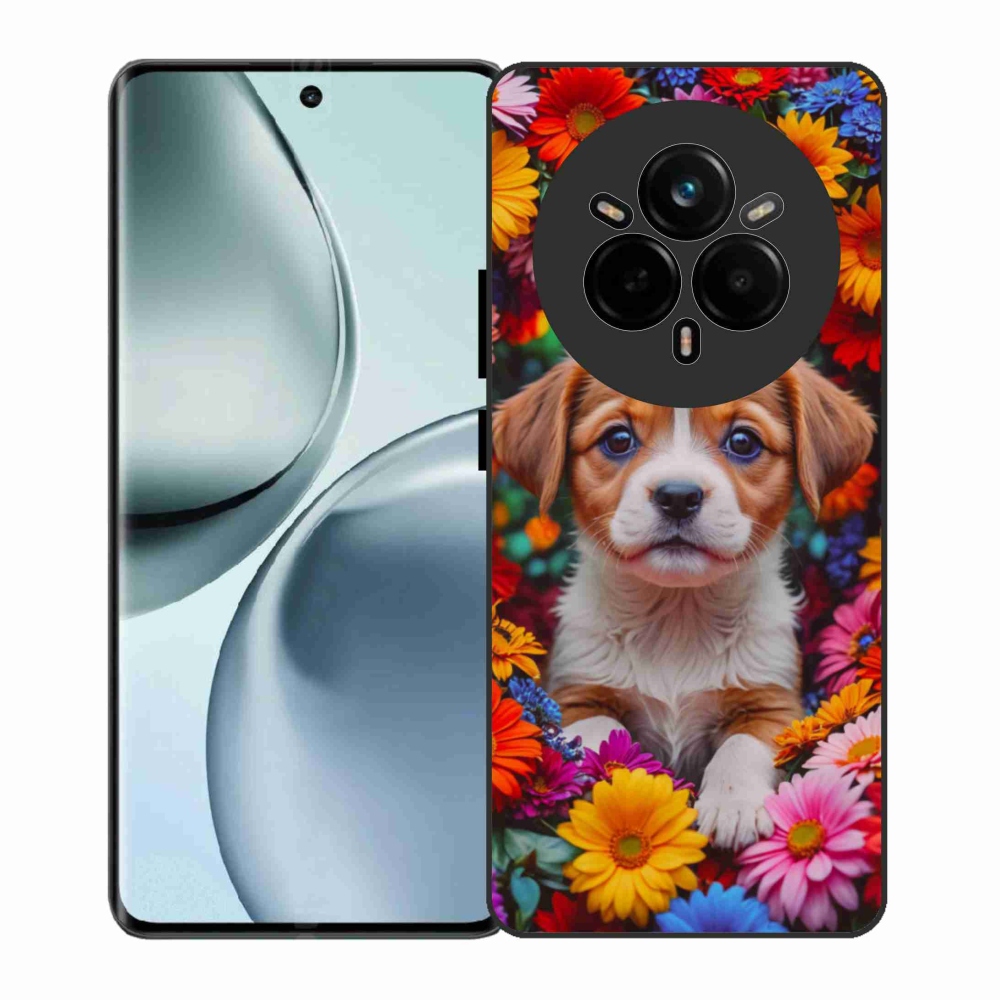 Gélový kryt mmCase na Realme 14 Pro 5G - roztomilé šteňa