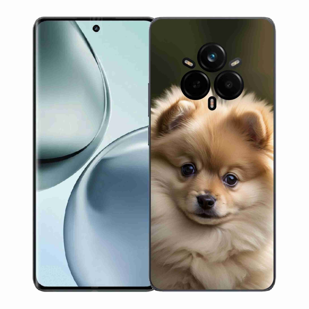 Gélový kryt mmCase na Realme 14 Pro+ 5G - roztomilý pomeranian 2