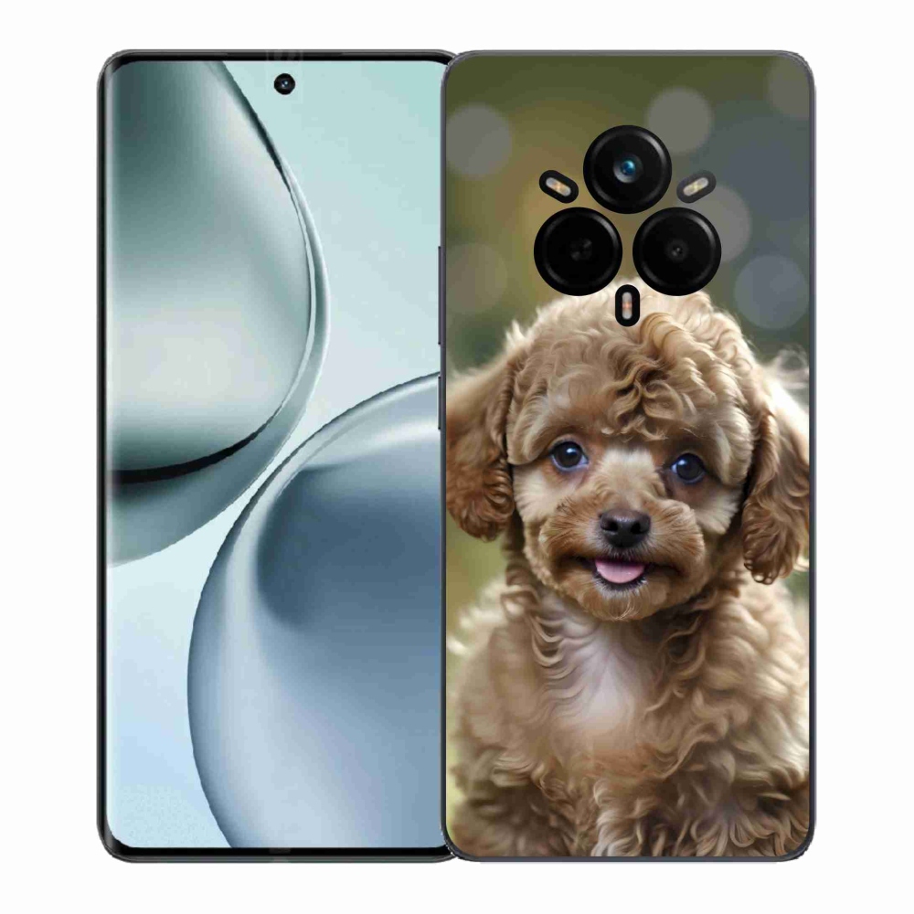 Gélový kryt mmCase na Realme 14 Pro 5G - roztomilý pudel