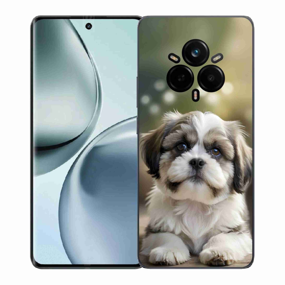 Gélový kryt mmCase na Realme 14 Pro+ 5G - roztomilý shih-tzu