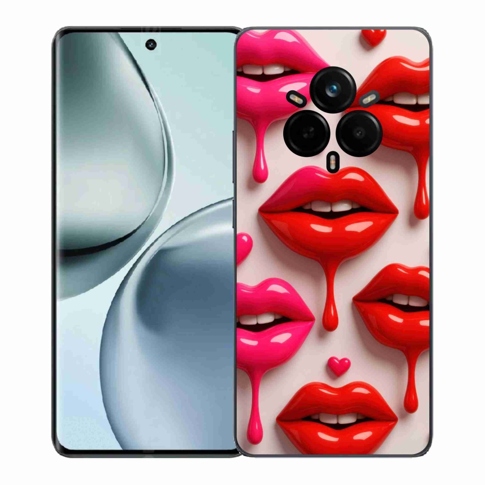 Gélový kryt mmCase na Realme 14 Pro 5G - pery 2